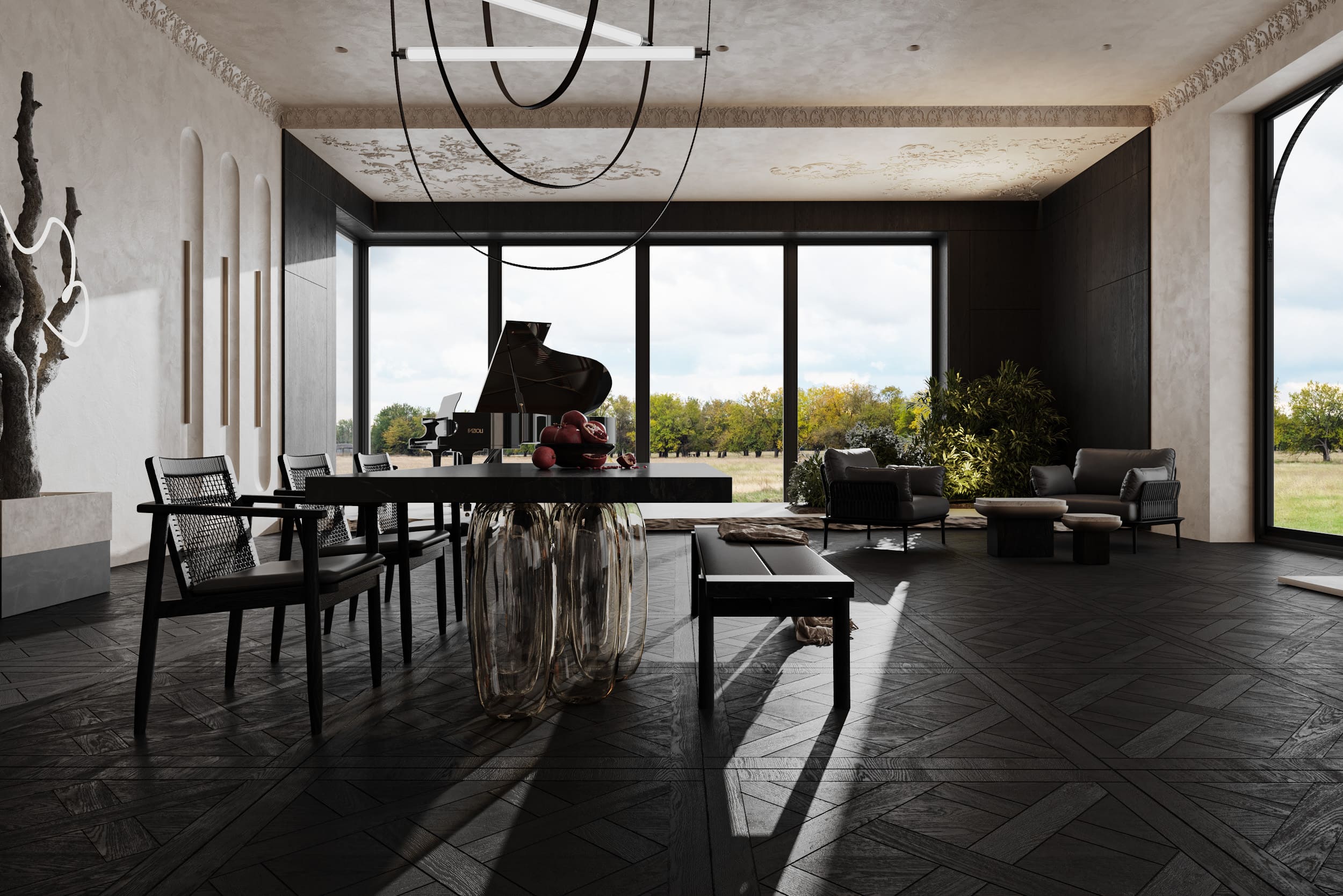 French Heritage Heaven project by Yusupova Design studio