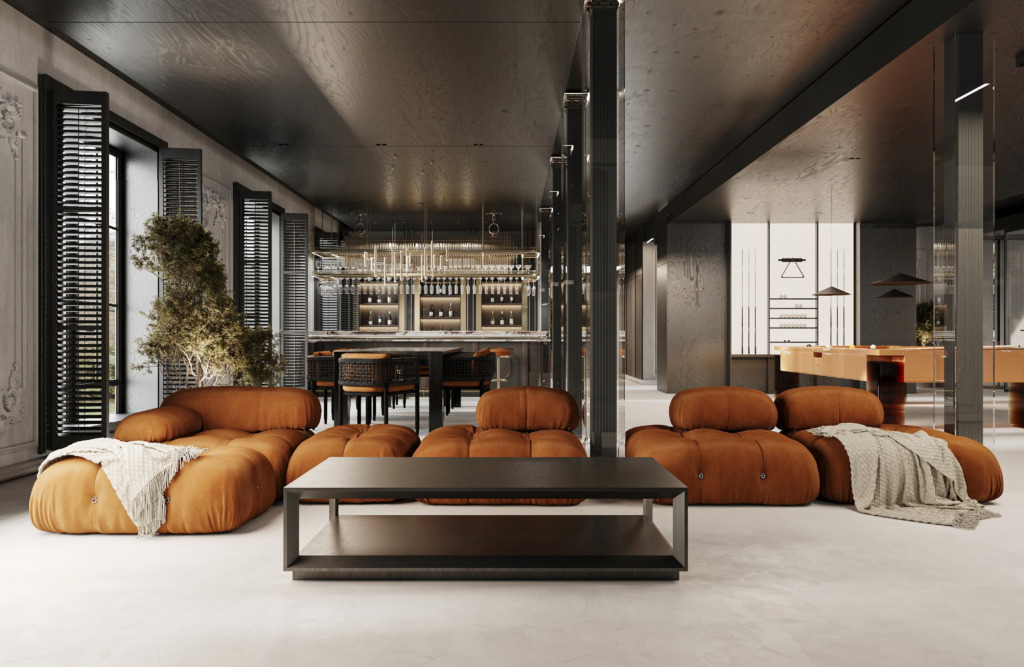 Pumpkin Bar project by Yusupova Design studio