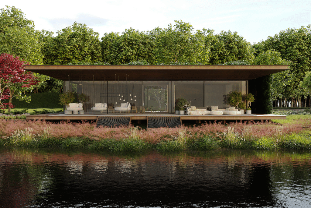 Tea House project by Yusupova Design studio