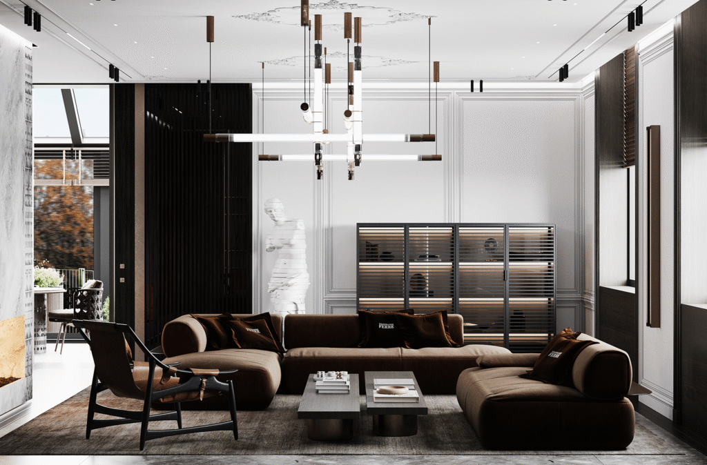 Old Town Residence project by Yusupova Design studio